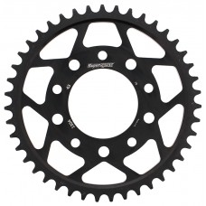 REAR SPROCKET STEEL 43T-530 BLK HON/TRI