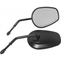 MIRROR OE STYLE TAPERED SHORT STEM BLACK