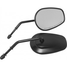 MIRROR OE STYLE TAPERED SHORT STEM BLACK
