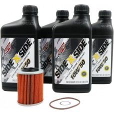 SIDEXSIDE OIL CHANGE KIT 10W50 /W OIL FILTER CAN SIDEXSIDE OIL CHANGE KIT 10W50 /W OIL FILTER CAN