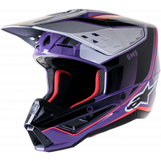 S-M5 SAIL HELMET VIOLET/BLK/SLVR GLOSSY SM