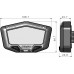 X-2 BOOST GAUGE W/ AIR/FUEL RATIO AND TEMPERATURE