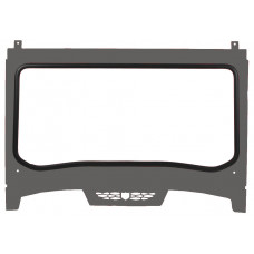 ASYLUM FRONT WINDSHIELD W/PCKT STEALTH GREY
