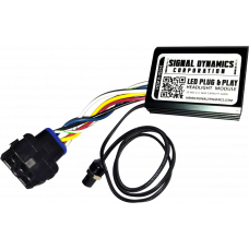 PLUG & PLAY HEADLIGHT MODULE HALOGEN & LED 2-1/4X1-5/8-5/8