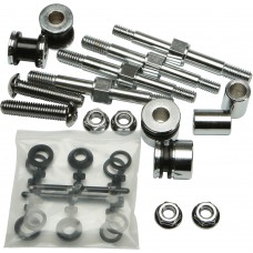 DOCKING HARDWARE KIT CHROME FLSTC/SC 05-07