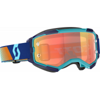 FURY GOGGLE ROYAL BLUE/ORG ORANGE CHROME WORKS