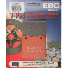 BRAKE PADS FA103V SEMI-SINTERED V SERIES