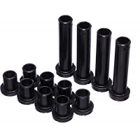 CONTROL ARM BUSHINGS FRONT BLACK POL