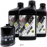 SIDEXSIDE OIL CHANGE KIT 5W50 /W OIL FILTER POL