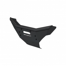 FRONT BUMPER KIT BLACK COATED STEEL POL