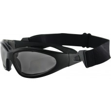 GXR SUNGLASSES BLACK W/SMOKE LENS