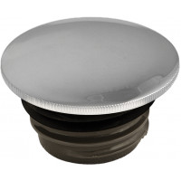 GAS CAP SCREW-IN SMOOTH VENTED CHROME `96-24