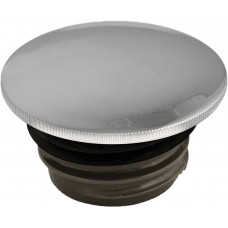 GAS CAP SCREW-IN SMOOTH VENTED CHROME `96-24