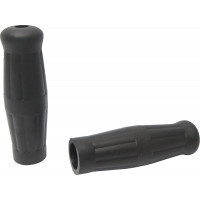 GRIPS OLD SCHOOL BLACK W/O THROTTLE SLEEVE