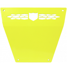 FRONT RACE SKID PLATE LIME SQUEEZE POL