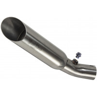 SINGLE SHORTY SLIP-ON EXHAUST POLISHED SINGLE SHORTY SLIP-ON EXHAUST POLISHED