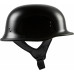 9MM GERMAN BEANIE HELMET GLOSS BLACK 3X