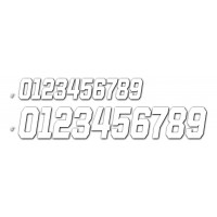 #1 WHITE 4 RACE SERIES 3/PK