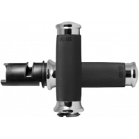 CUSTOM CONTOUR CHROME TWIST GRIP