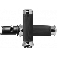 CUSTOM CONTOUR CHROME TWIST GRIP CUSTOM CONTOUR CHROME TWIST GRIP
