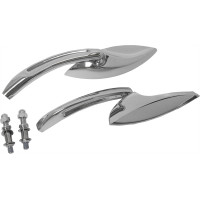 MIRRORS CHROME ELIPTICAL CHROME