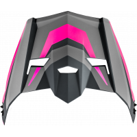MX-46 CYCLUS VISOR MATTE GREY/PINK XS-SM
