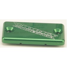 FRONT BRAKE COVER GREEN