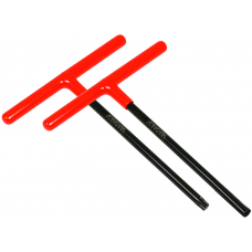 T-BAR SET BLACK/ORANGE KTM/HUSQ 6MM/T45