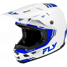 KINETIC VERDICT HELMET WHITE/BLUE/GREY 2X