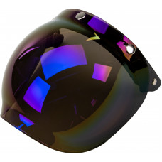 BUBBLE SHIELD 3-SNAP FLIP-UP BLUE IRIDIUM UNIVERSAL