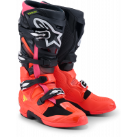 TECH 7 BLACK/RED FLUO/PINK FLUO 9
