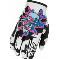 YOUTH LITE WARP GLOVES WHITE/BLUE/PINK YM