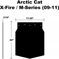 SNOWFLAP  ARCTIC CAT M-SERIES/X-FIRE 09-11