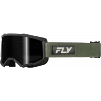 FOCUS SAND GOGGLE GREEN/BLACK W/ DARK SMOKE LENS