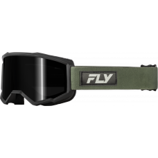 FOCUS SAND GOGGLE GREEN/BLACK W/ DARK SMOKE LENS