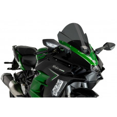 WINDSCREEN Z-RACING DARK SMOKE KAW