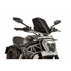 WINDSCREEN NAKED NEW GEN SPORT DARK SMOKE DUC