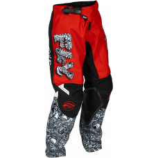 YOUTH KINETIC MUTANT PANTS RED/WHITE/BLACK SZ 26