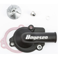 WATERPUMP COVER & IMPELLER KIT BLACK