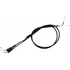BLACK VINYL THROTTLE PUSH-PULL CABLE SET