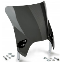 MOHAWK WINDSHIELD DARK TINT CHROME HARDWARE