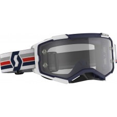 FURY GOGGLE BLUE/WHITE CLEAR WORKS LENS FURY GOGGLE BLUE/WHITE CLEAR WORKS LENS