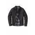 MORPHEUS REVERSABLE JACKET BLACK/PLAID GREY MD