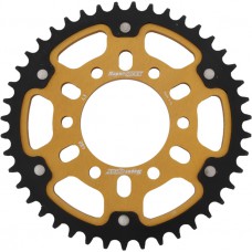 REAR STEALTH SPROCKET ALU/STL 43T-530 GLD KAW
