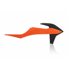 RADIATOR SHROUD ORANGE/BLACK