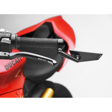CUT EDGE BAR END MIRROR UNIVERSAL LEFT BLACK EA