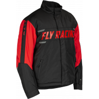 OUTPOST JACKET BLACK/RED 2X