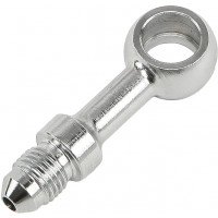 STRAIGHT BANJO CHROME 3/8