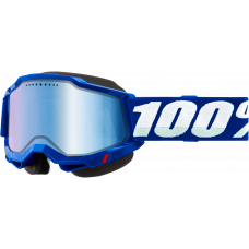 ACCURI 2 SNOWMOBILE GOGGLE BLUE W/ BLUE MIRROR LENS