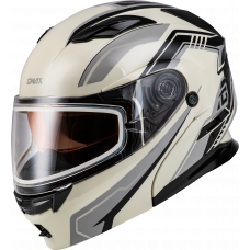 MD-01S TRANSISTOR SNOW HELMET WHITE/GREY/BLACK XS